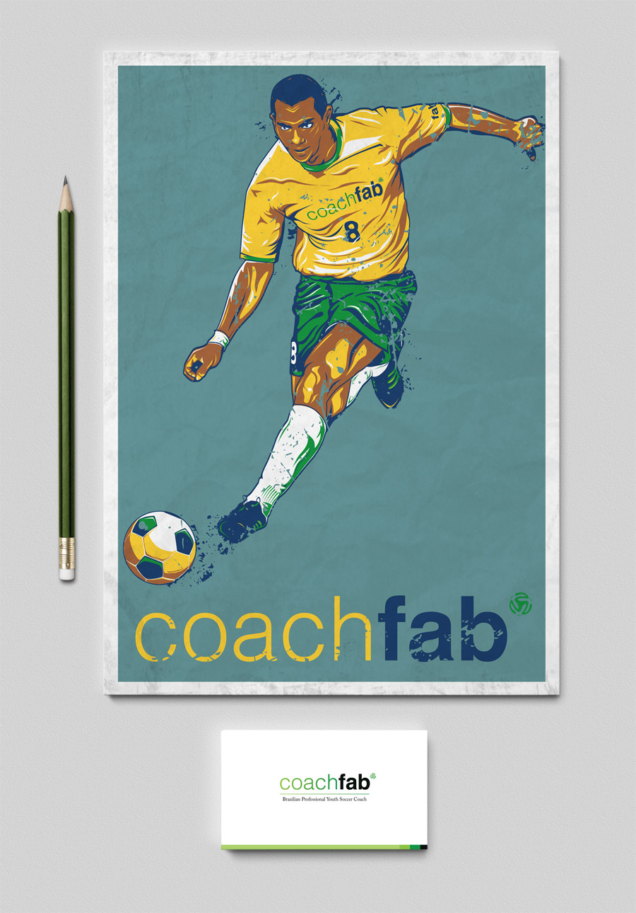 Coachfab Business Card and Poster